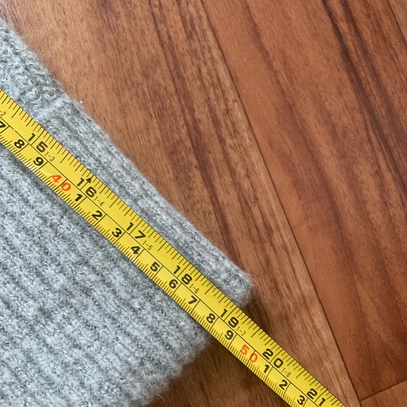 Topshop cropped oversized boxy gray sweater - Picture 8 of 10